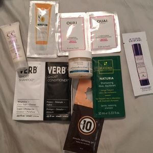 Multi brand hair care bundle.